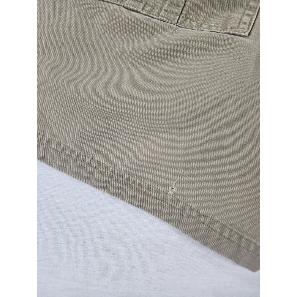 Cabelas Cargo Shorts Women 12 Khaki Tan Cotton High Rise Safari Gorpcore Utility - Picture 9 of 10